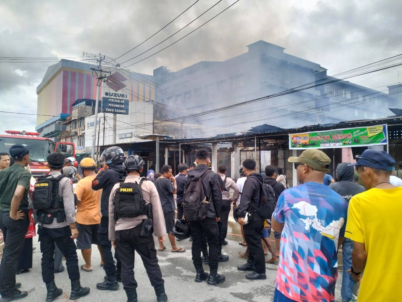 Ilustrasi berita Mimika: Polisi Masih Selidiki Penyebab Kebakaran Deretan Ruko Samping Mall Diana di Jalan Cendrawasih Timika