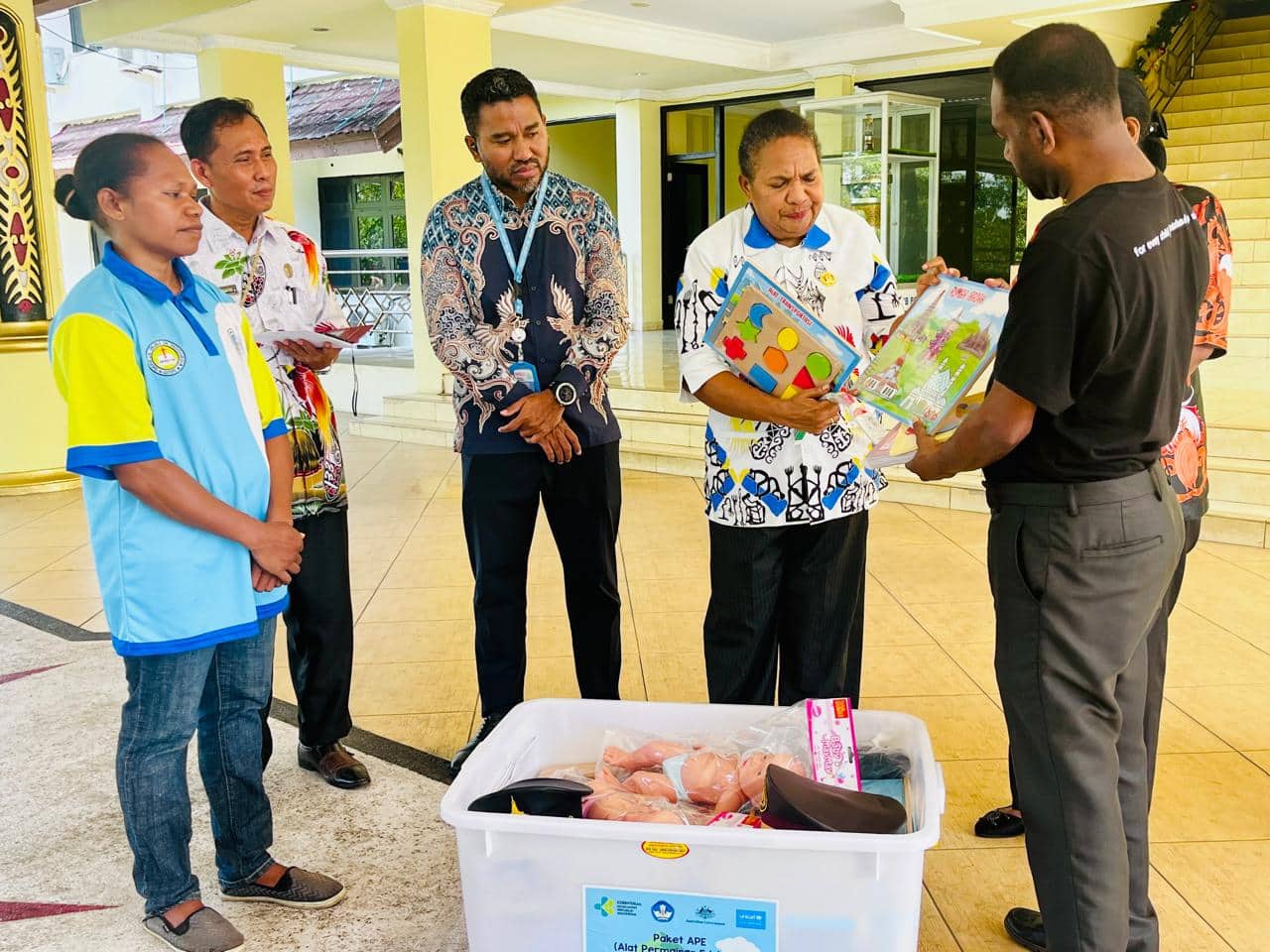 Ilustrasi berita Papua: UNICEF Papua Berikan Bantuan Alat Permainan Edukatif Pada 40 PAUD di Kabupaten Jayapura