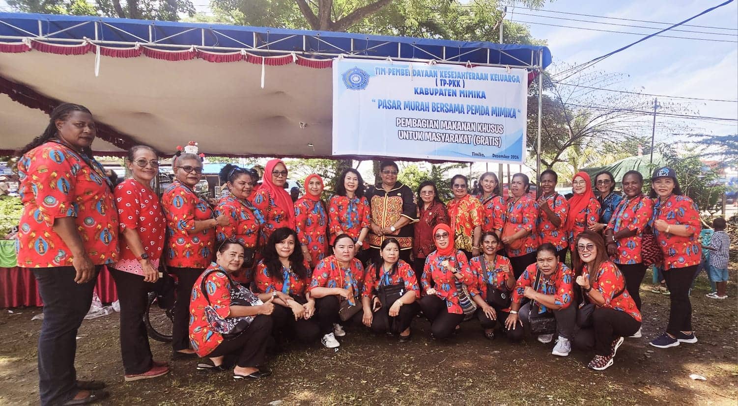 Ilustrasi berita LENSA FOTO: Gallery Foto TP - PKK Kabupaten Mimika Gelar Pasar Murah Bersama Pemda Mimika