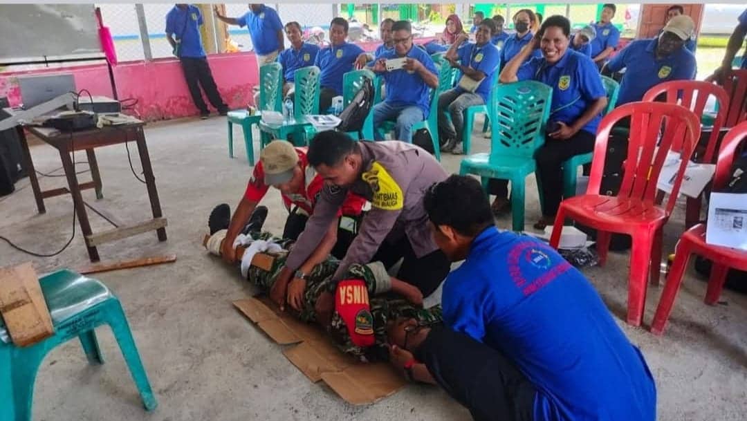 Ilustrasi berita Mimika: BPBD Mimika Gelar Sosialisasi Penanganan Korban Bencana Kebakaran di Distrik Wania