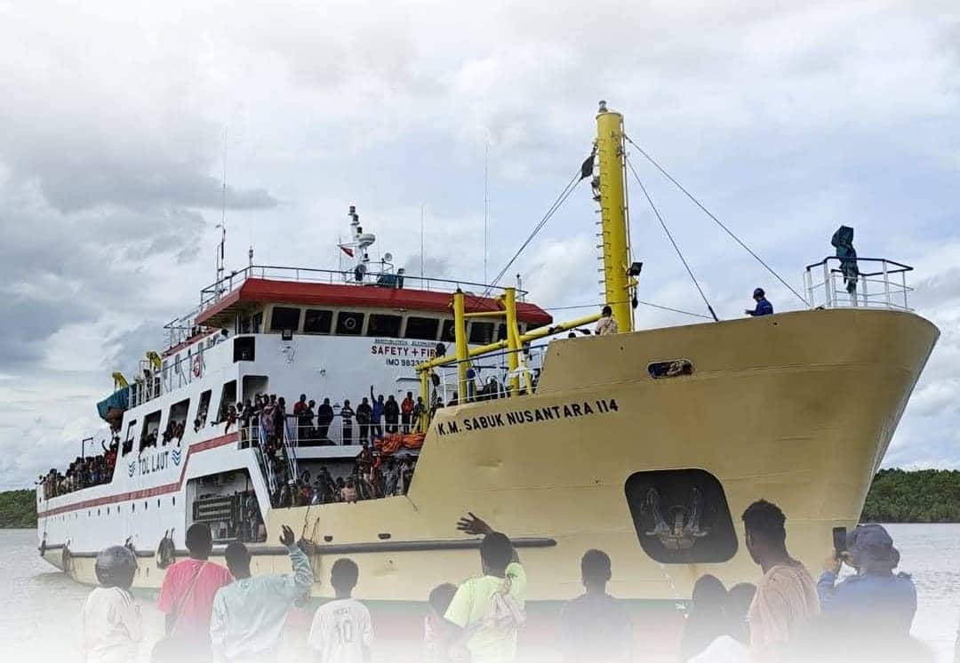 Ilustrasi berita Mimika: Mulai Layani Pelayaran dari Pelabuhan Pomako ke Jita, Ini Jadwal dan Profil KM Sabuk Nusantara 114