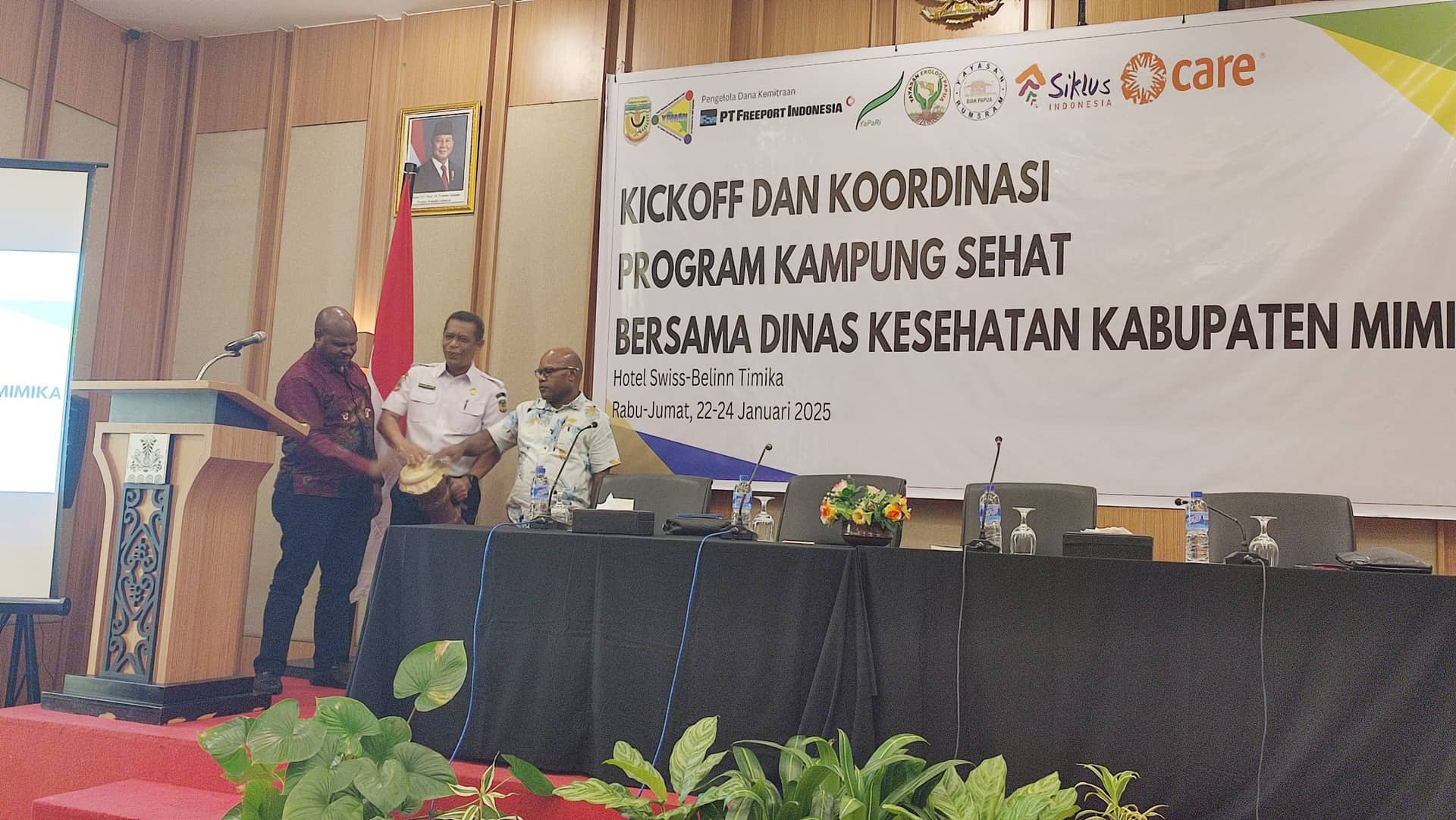 Ilustrasi berita Mimika: YPMAK Gelar Kickoff dan Koordinasi Program Kampung Sehat Bersama Dinkes Mimika