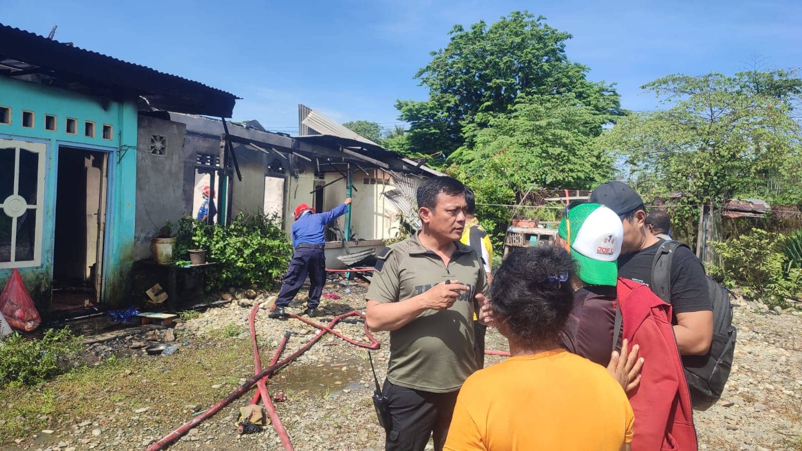 Ilustrasi berita Mimika: Lima Petakan Kos dan Satu Rumah Terbakar, Polisi Olah TKP Kebakaran di Jalan Masbait Timika