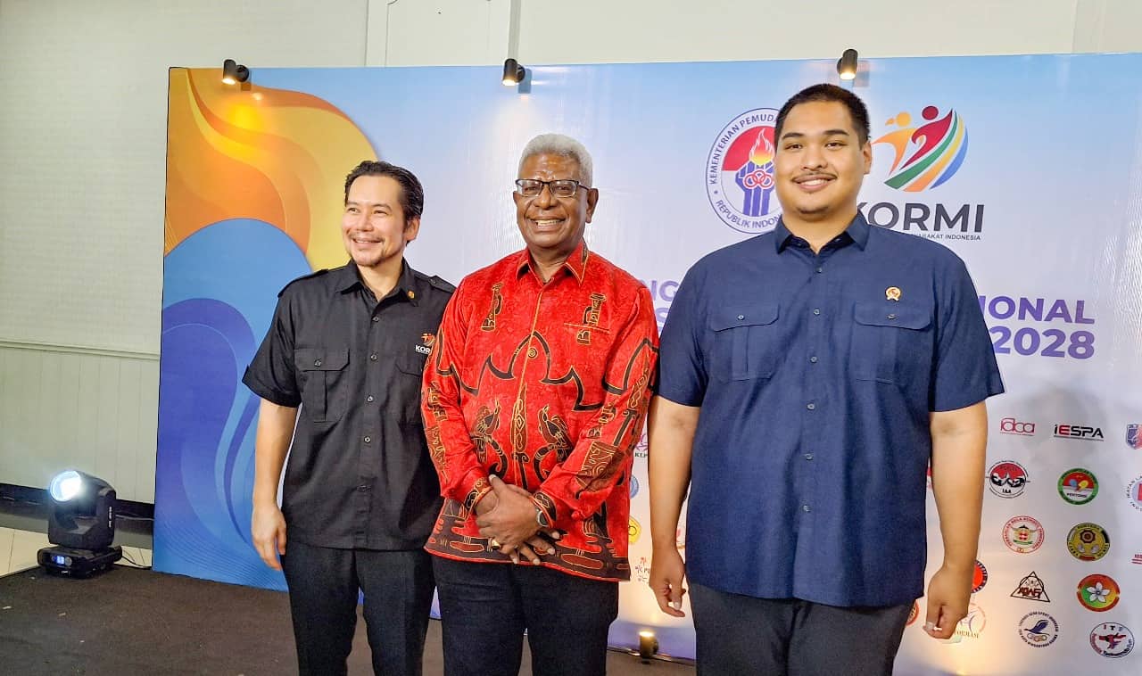 Ilustrasi berita Mimika: Bersama Dua Menteri, Ketua KORMI Papua Tengah Johannes Rettob Hadiri Pelantikan Pengurus KORMI Nasional