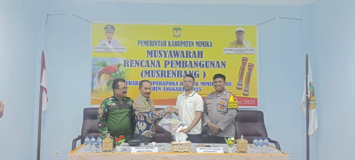 Ilustrasi berita Mimika: Musrenbang Kelurahan Koperapoka, Peningkatan Fasilitas Umum, Kesehatan dan Keamanan Jadi Atensi Warga