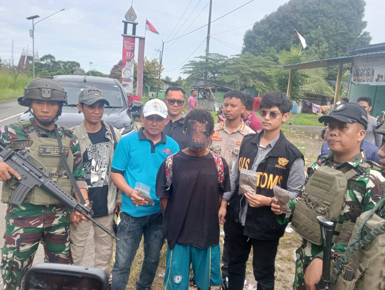 Ilustrasi berita JAYAPURA: Warga Papua Nugini Selundupkan 12 Paket Ganja ke Jayapura