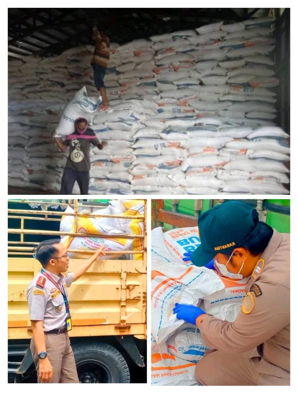 Ilustrasi berita Papua: Lolos Pemeriksaan Karantina, 250 Ton Beras Asal Surabaya Masuk ke Timika