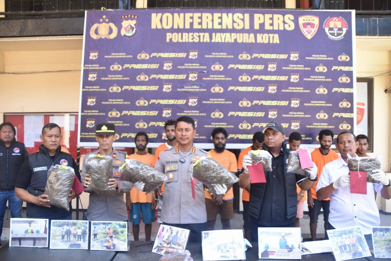 Ilustrasi berita Papua: Sita 7 Kilogram Ganja, Polisi Tetapkan 11 Orang Tersangka