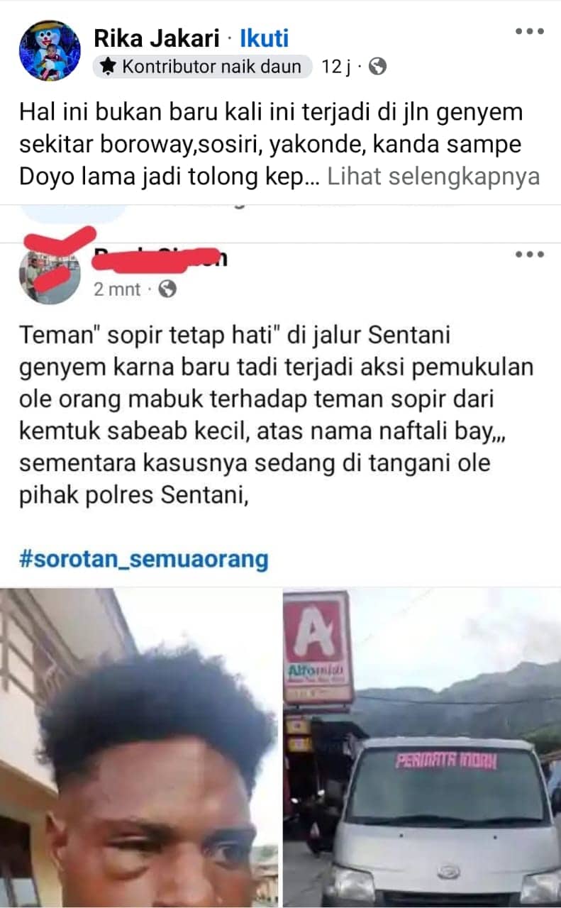 Ilustrasi berita JAYAPURA: Warga Keluhkan Pemalakan di Jalan Genyem, Jayapura