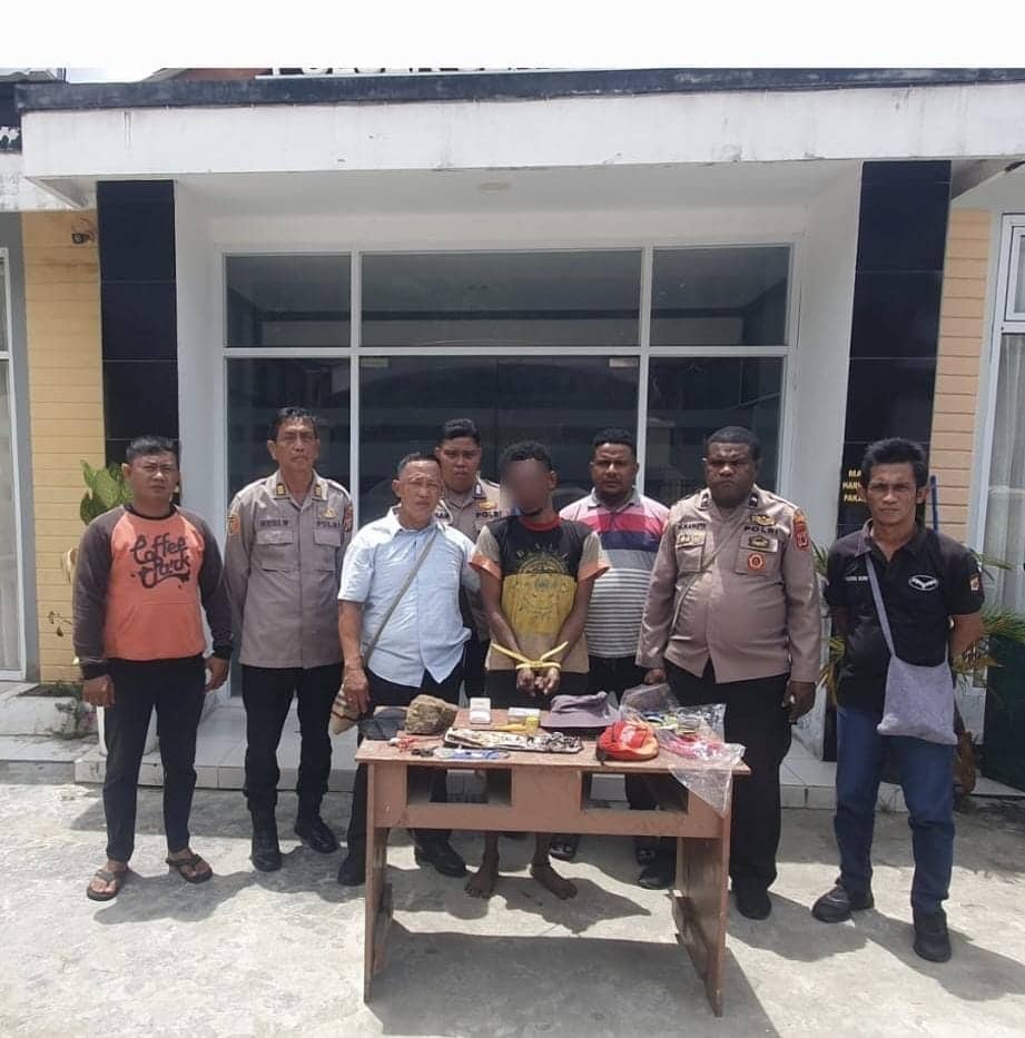 Ilustrasi berita JAYAPURA: Baru Keluar Penjara, Seorang Residivis Kembali Ditangkap Usai Mencuri Emas Milik WNA di Sentani