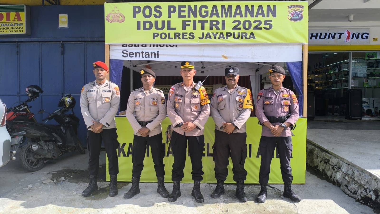 Ilustrasi berita JAYAPURA: 185 Personel Polres Jayapura Disiagakan untuk Pengamanan Idul Fitri di 21 Masjid