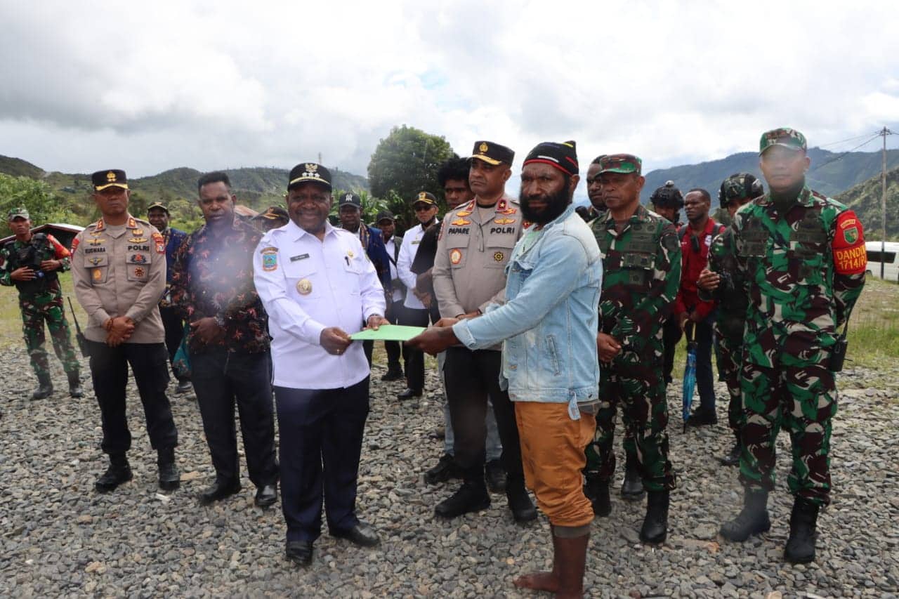Ilustrasi berita Papua: Dua Kubu Paslon Bupati Puncak Jaya Sepakat Berdamai dan Hentikan Konflik