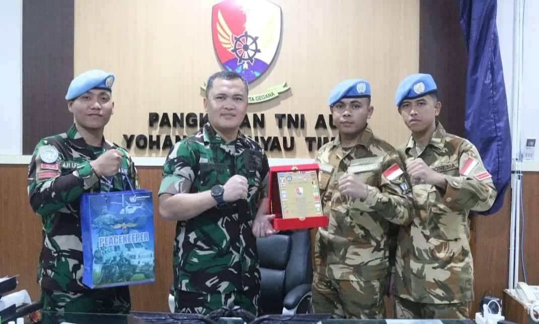 Ilustrasi berita Mimika: Tiga Prajurit Lanud Yohanis Kapiyau Timika Kembali dari Misi Perdamaian TNI UNIFIL di Lebanon