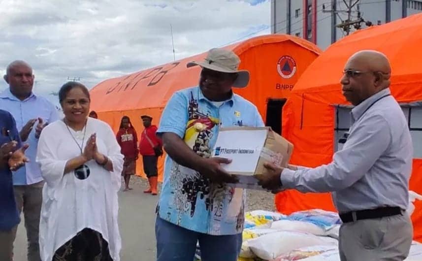 Ilustrasi berita Papua: PT Freeport Indonesia Salurkan 2,3 Ton Sembako untuk Korban Banjir dan Longsor di Jayawijaya