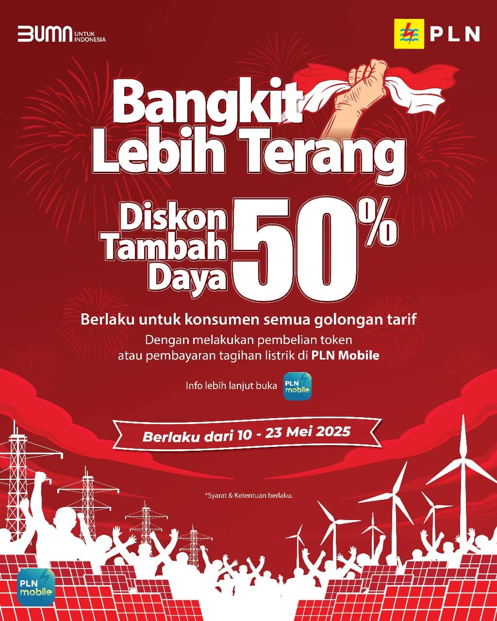Ilustrasi berita Papua: Spesial di Hari Kebangkitan Nasional, 800 Ribu Pelanggan PLN di Tanah Papua Nikmati Diskon Tambah Daya