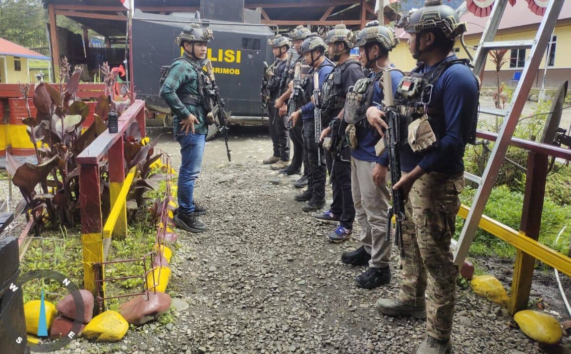 Ilustrasi berita Papua: Sempat Diteror Tembakan, Satgas Ops Damai Cartenz Berhasil Amankan Bandara Aminggaru Ilaga