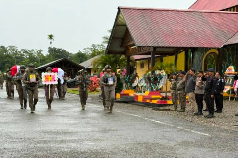 Ilustrasi berita BERITA UTAMA: Kasatgas Humas : Jenazah Anggota Brimob Korban KKB Dimakamkan di Serui