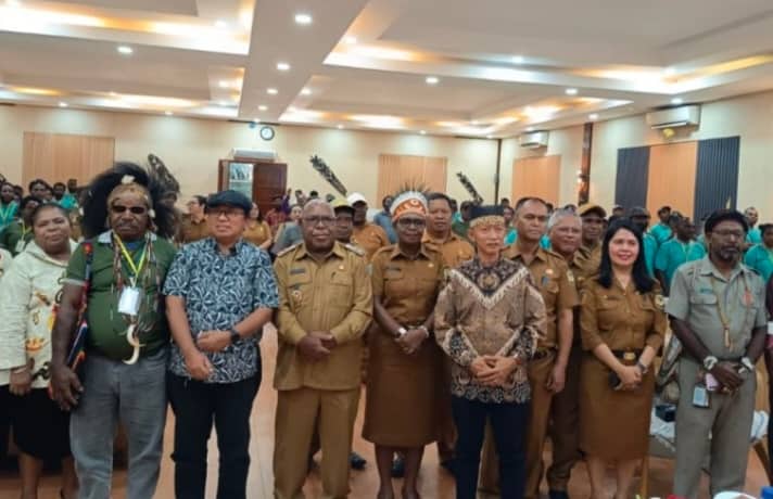 Ilustrasi berita Mimika: Pemerintah Kabupaten Mimika Promosikan Kerajinan Suku Amungme