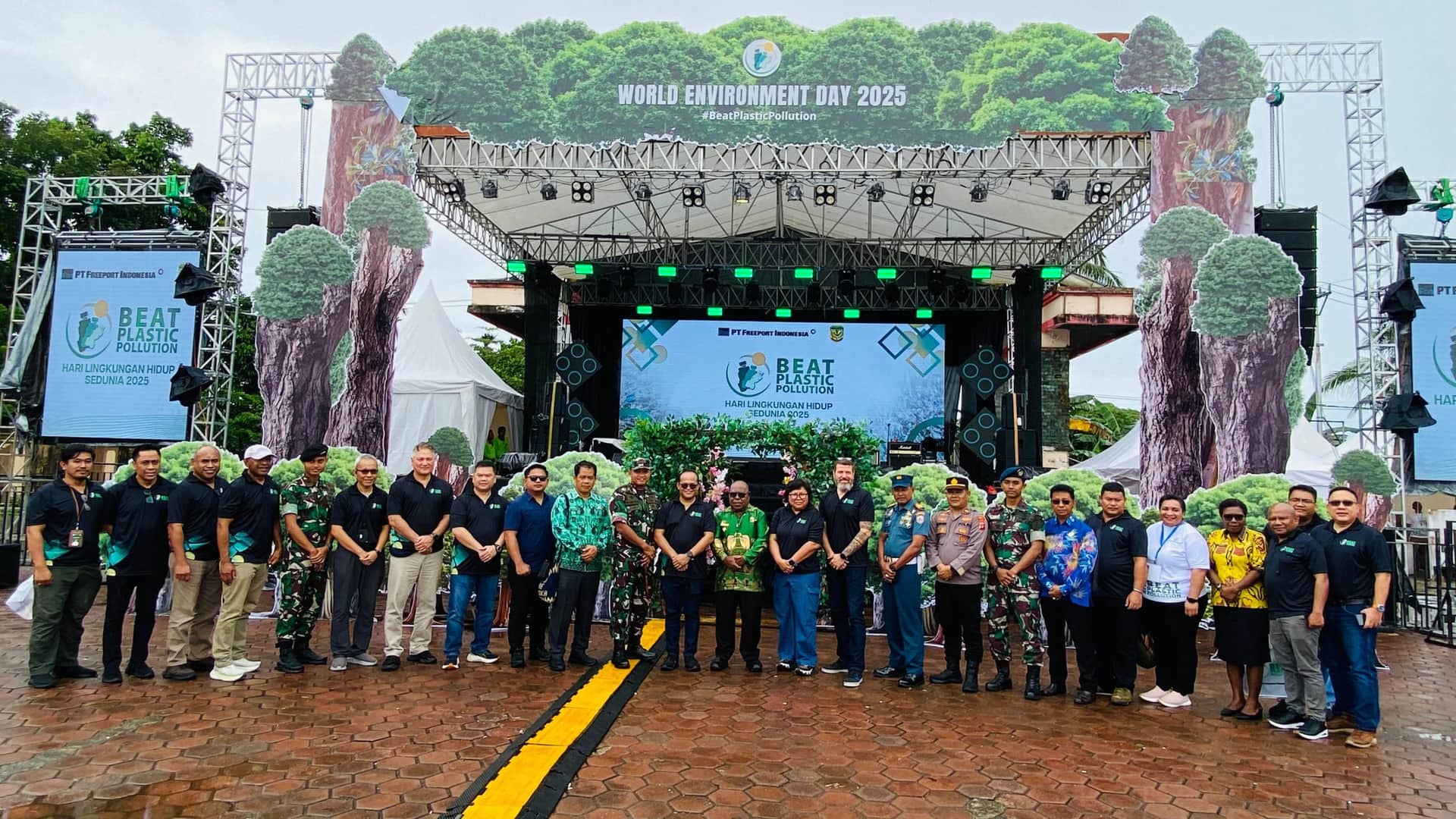 Ilustrasi berita LENSA FOTO: Galeri foto Kegiatan Enviromental Exhibition 2025 PTFI di Graha Eme Neme Yauware