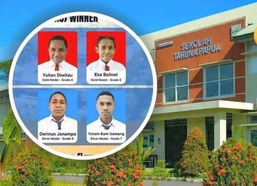 Ilustrasi berita Mimika: Empat Siswa SATP Timika Raih Medali AIMO Nasional, Siap Wakili Indonesia di Tokyo