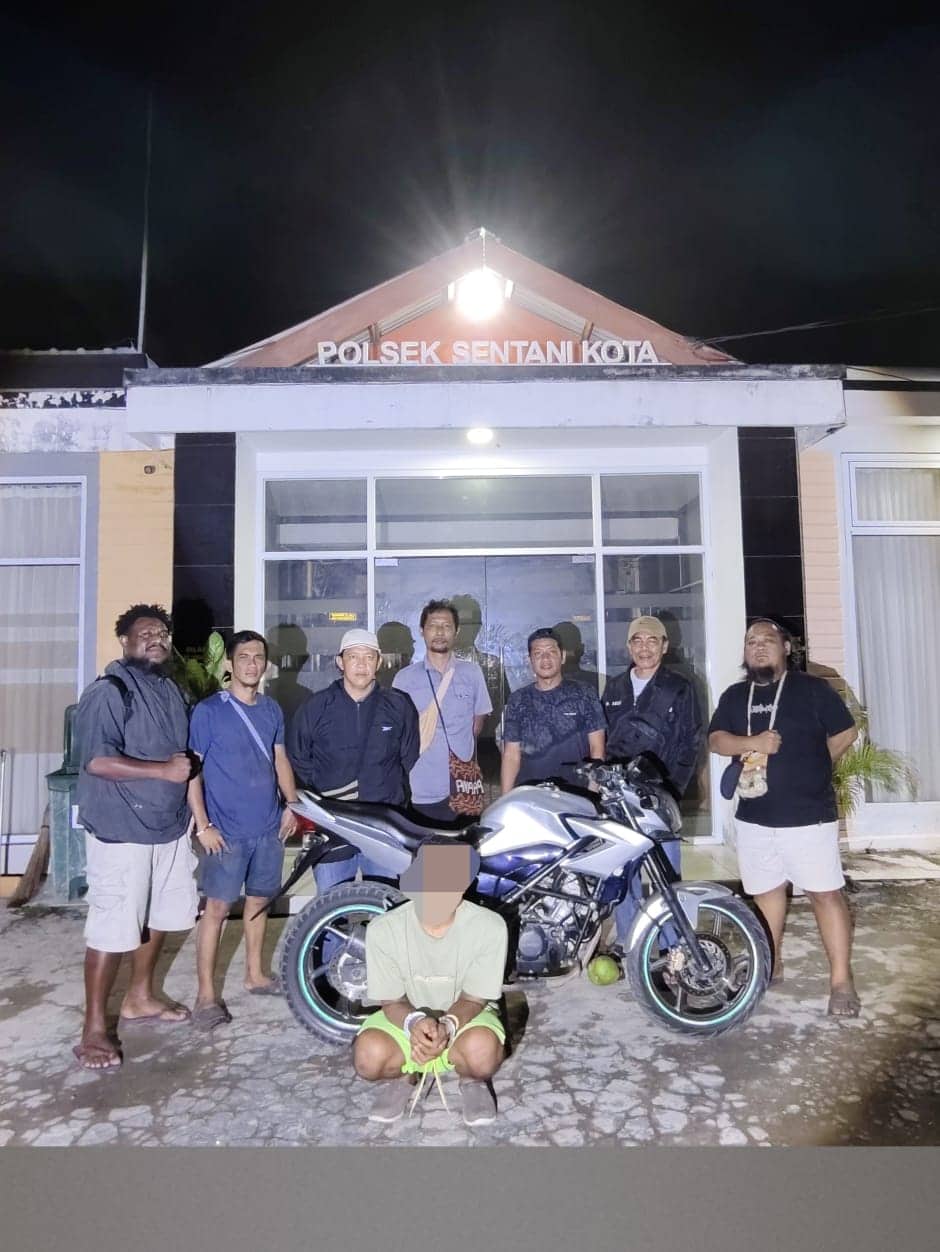 Ilustrasi berita JAYAPURA: Modus Test Ride, Pelaku Curanmor Ditangkap Polisi di Kemtuk Gresi Kabupaten Jayapura