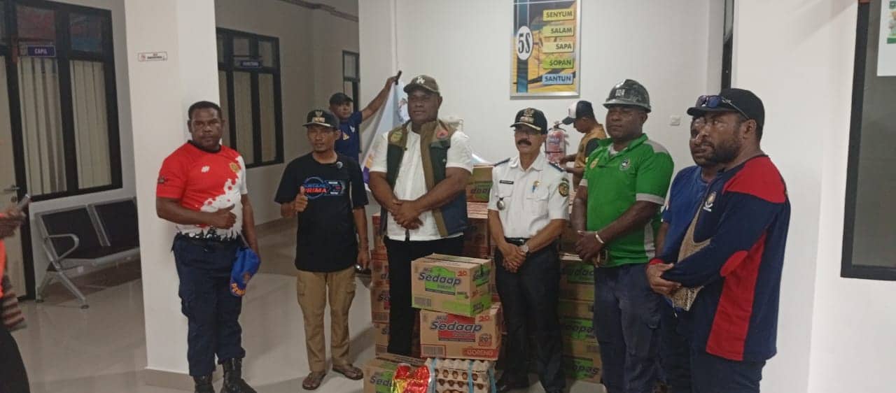 Ilustrasi berita Mimika: BPBD Mimika Salurkan Bantuan Pangan untuk Warga Wania dan Iwaka yang Terdampak Banjir