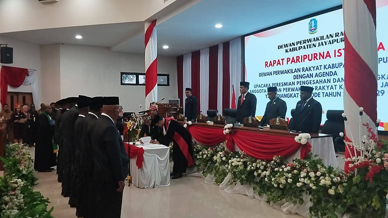 Ilustrasi berita JAYAPURA: 8 Anggota DPR Kabupaten Jayapura Jalur Otsus Resmi Dilantik, Ini Daftar Namanya