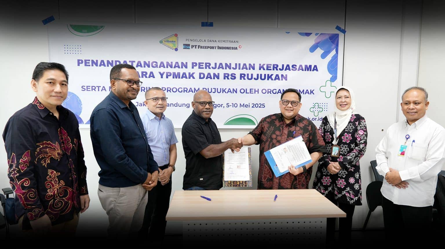 Ilustrasi berita YPMAK: YPMAK Jalin Kemitraan dengan 12 RS Rujukan