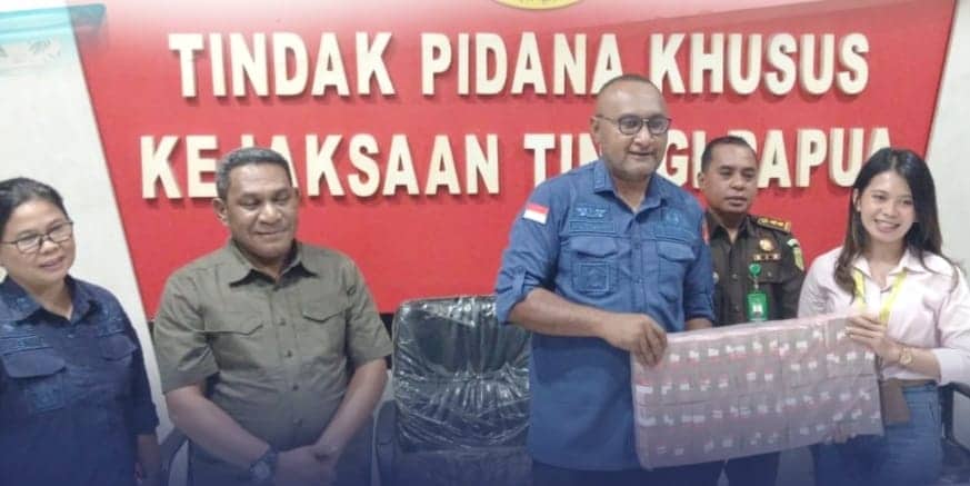 Ilustrasi berita BERITA UTAMA: Kembali Sita Dana dari Vendor Broadcasting PON XX, Kejati Papua Sudah Kembalikan Kerugian Negara Rp 23,4 Miliar
