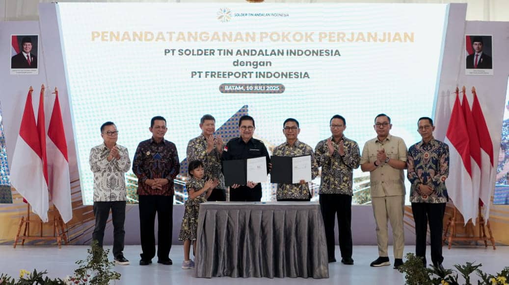 Ilustrasi berita Mimika: Freeport Indonesia dan Stania Tandatangani Heads of Agreement Jual Beli Perak dan Timbal
