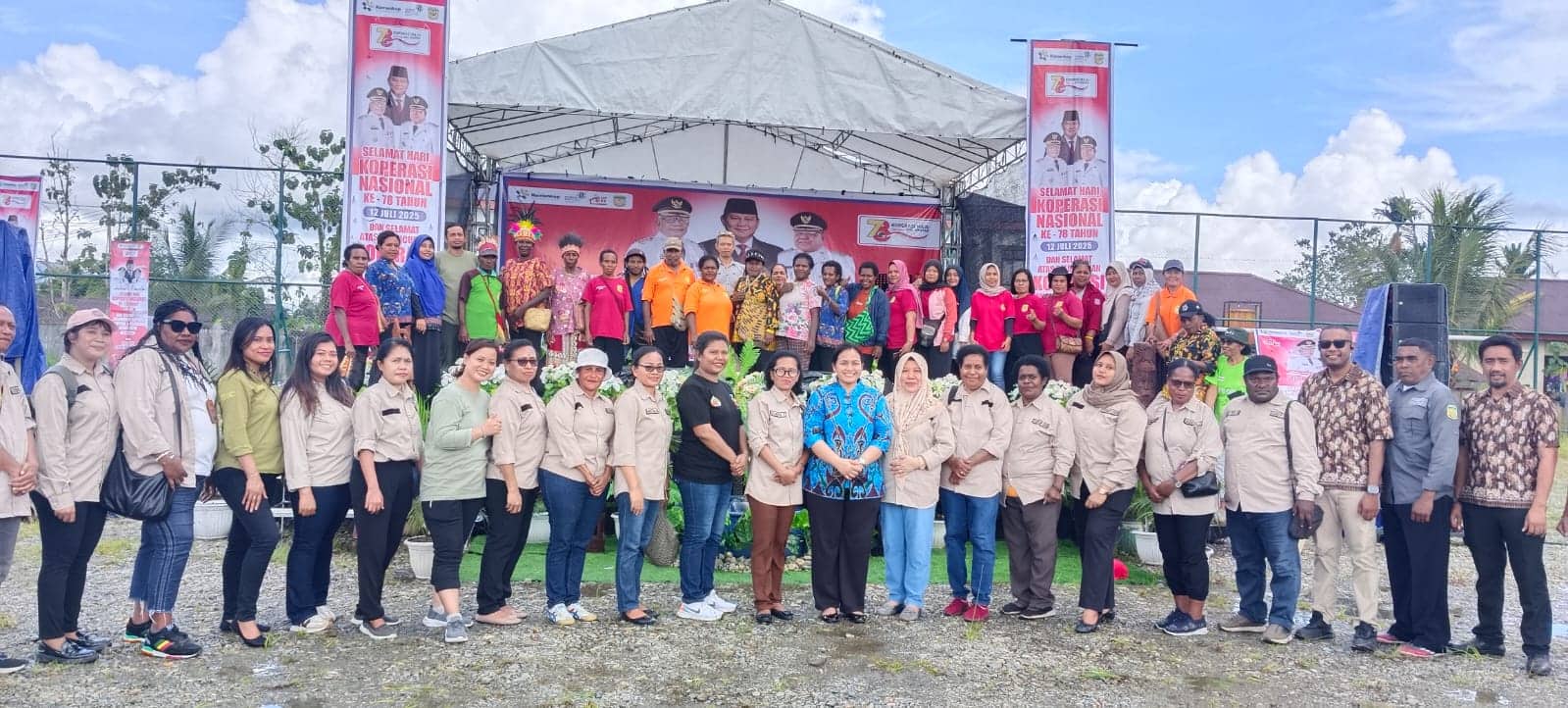Ilustrasi berita Mimika: Gandeng 80 UMKM, Mimika Gelar Gebyar Koperasi Merah Putih & HUT ke -78 Koperasi Nasional