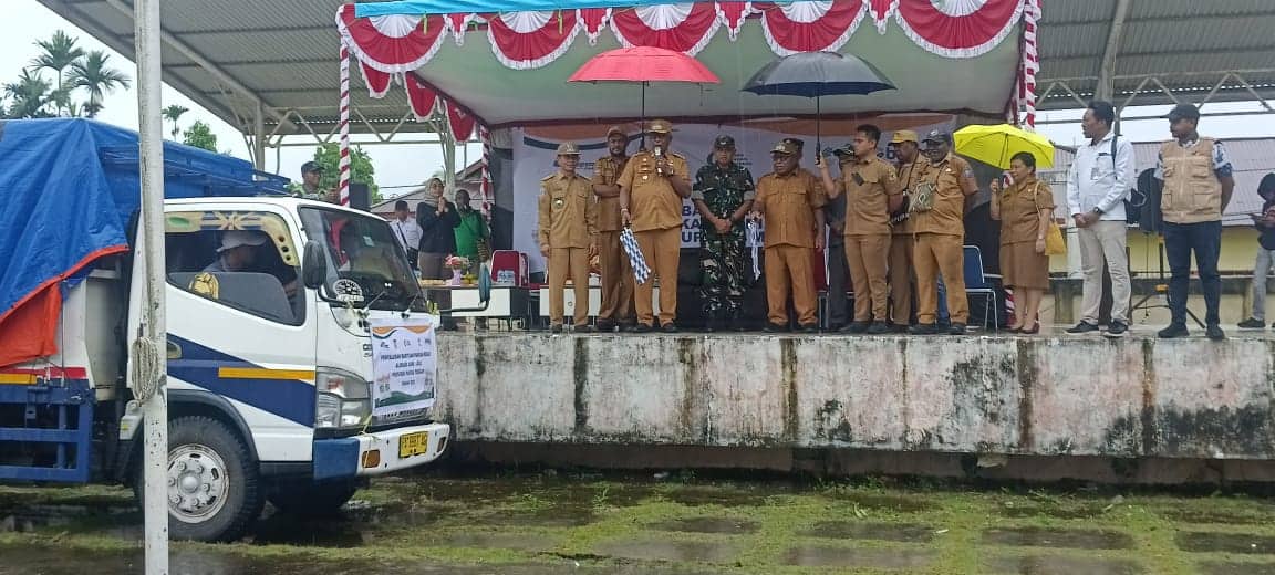 Ilustrasi berita Mimika: Rettob-Kemong Luncurkan Bantuan Beras, Data Kementerian Sosial Catat Kemiskinan Ekstrem di Mimika Turun 50 Persen