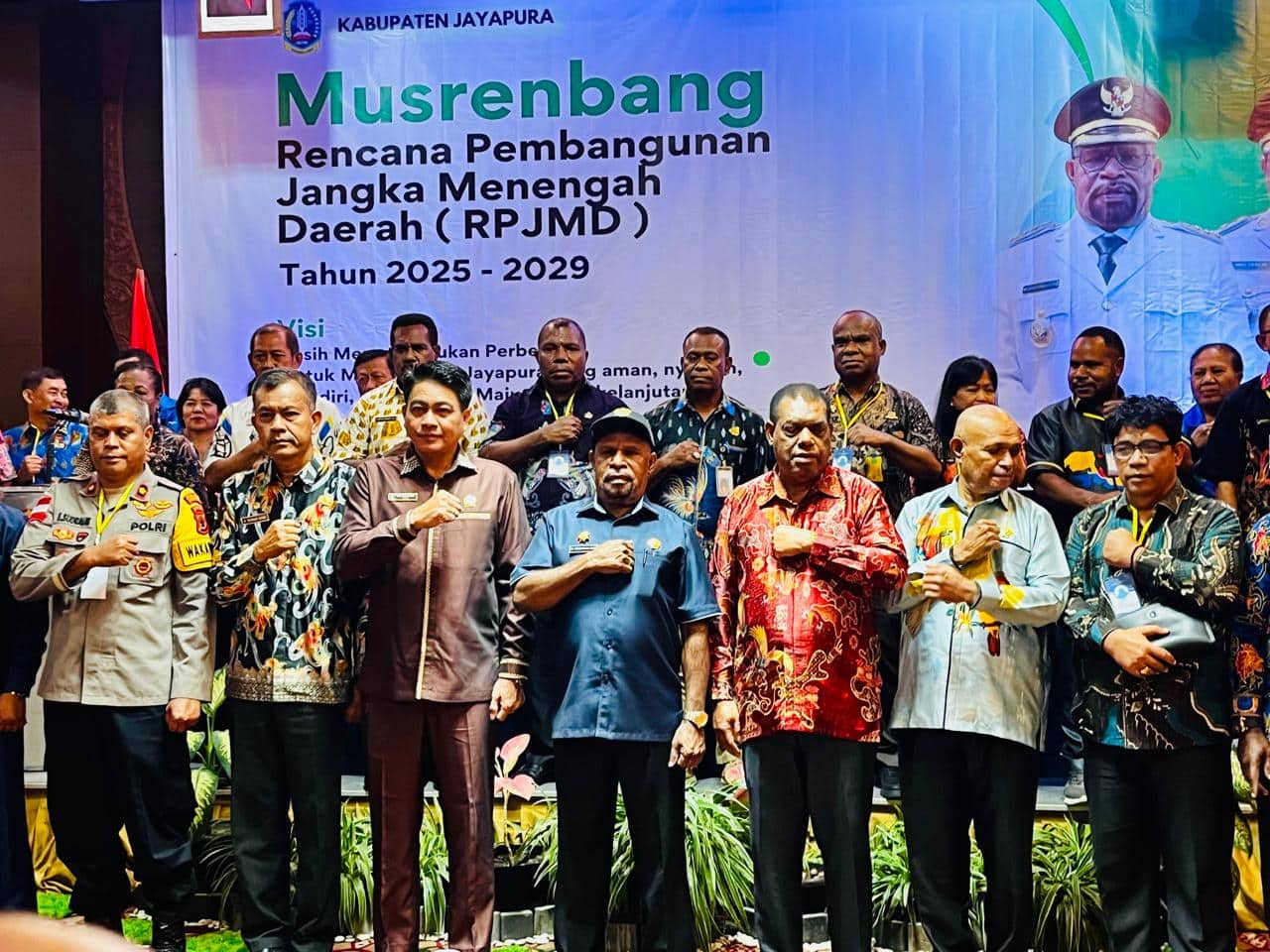 Ilustrasi berita JAYAPURA: Pemkab Jayapura Gelar Musrenbang RPJMD 2025–2029, Bupati Wonda: Program Harus Sesuai Visi Misi Kepala Daerah