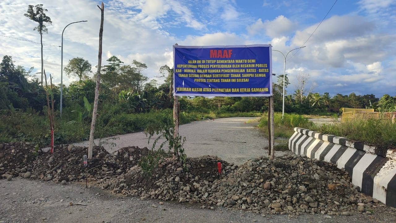 Ilustrasi berita Mimika: Apresiasi Respon Polres Mimika, DPRP PT Minta Pemda Segera Tuntaskan Persoalan Jalan Tembus Bandara Baru