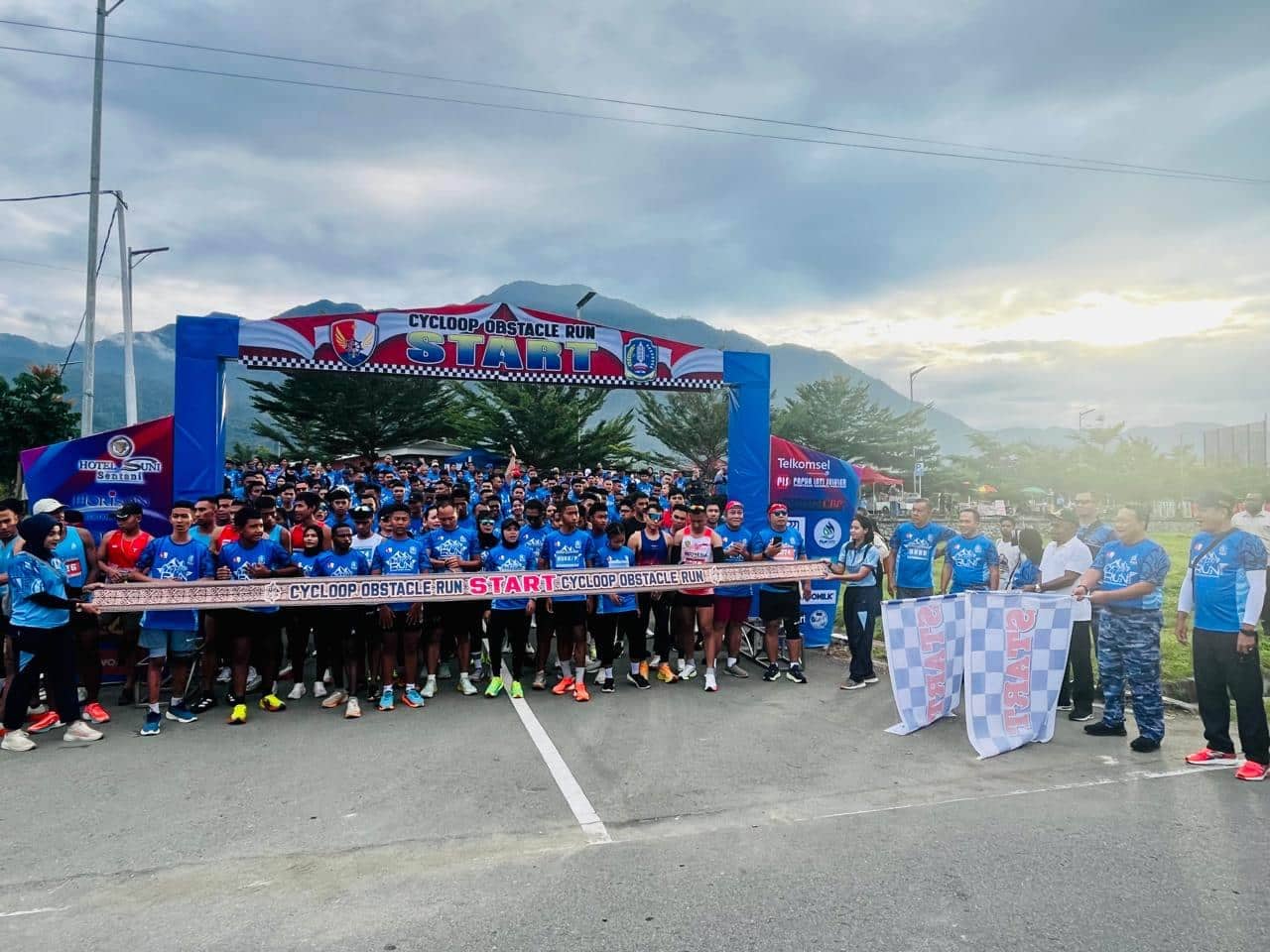 Ilustrasi berita JAYAPURA: Peringati HUT Bhakti TNI AU ke-78 dan HUT RI ke-80, Lanud Silas Papare Gelar Lomba “Cycloop Obstacle Run”