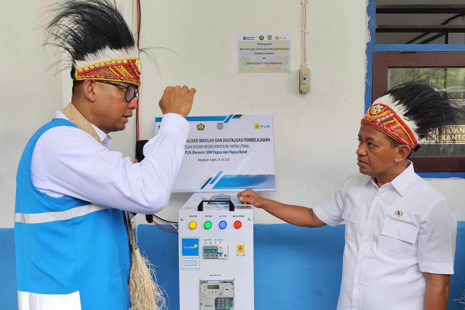 Ilustrasi berita BERITA UTAMA: Program Lisdes Kementerian ESDM Percepat Pemerataan Akses Listrik PLN di Papua Ada 4.310 Lokasi