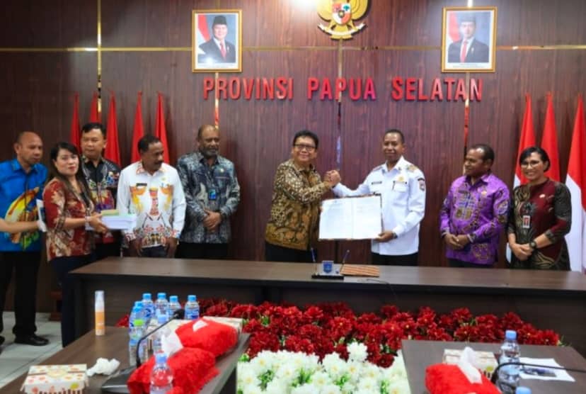 Ilustrasi berita BERITA UTAMA: Termasuk dari Mimika, Papua Selatan Terima Data Terkait Perkebunan Sawit dari Pemprov Papua