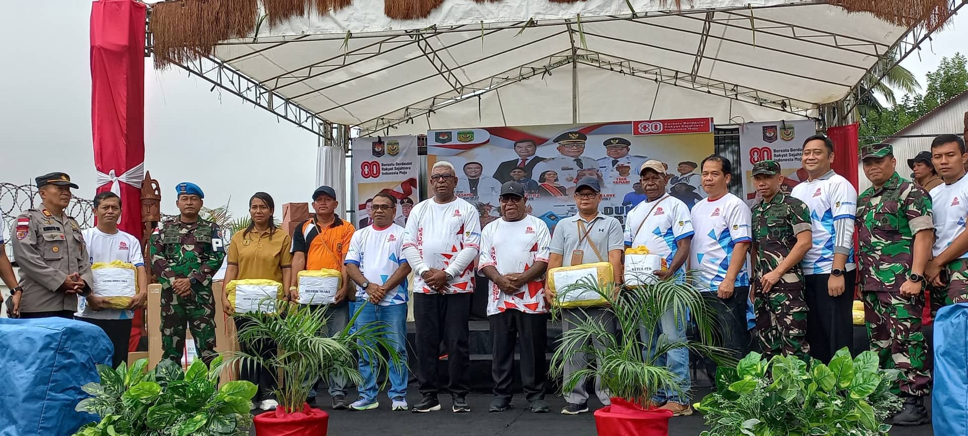 Ilustrasi berita Mimika: Semarak HUT RI ke-80 di Mimika Dimulai, Bupati John Rettob Buka Pergelaran ART and RUN Festival 2025