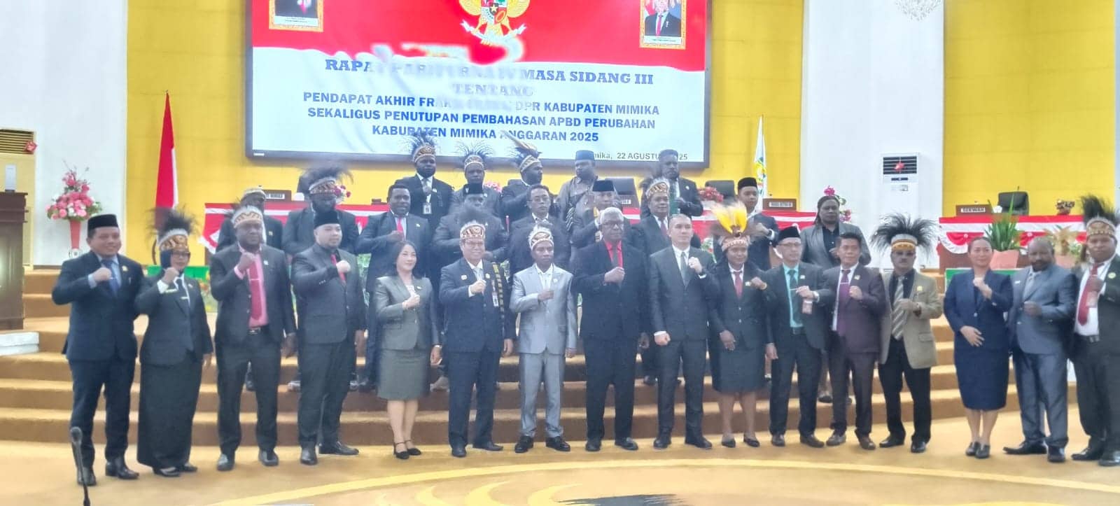 Ilustrasi berita Mimika: APBD-P Tahun Anggaran 2025 Ditetapkan Rp6,8 Triliun, Bupati John Rettob Apresiasi Kerjasama DPRK Mimika