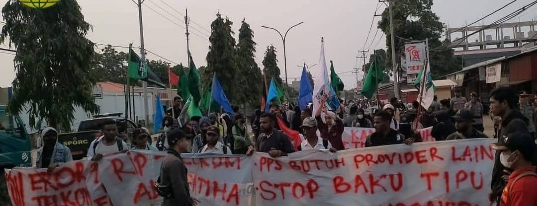 Ilustrasi berita BERITA UTAMA: Imbas Demo Ricuh Berujung Perusakan Kantor Telkom Merauke, Tiga Orang Dimintai Keterangan