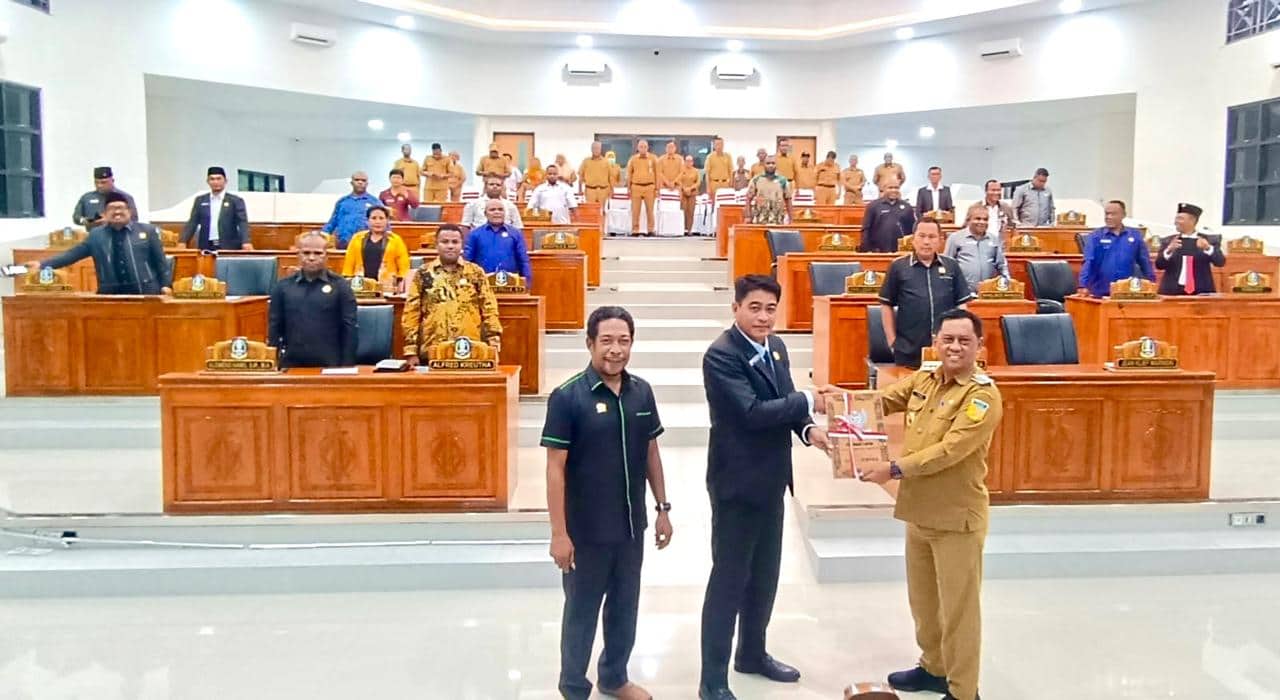 Ilustrasi berita JAYAPURA: Pj Bupati Jayapura Terima Hasil Laporan Reses I Masa Sidang I 2025 Anggota DPRK Sidang Paripurna