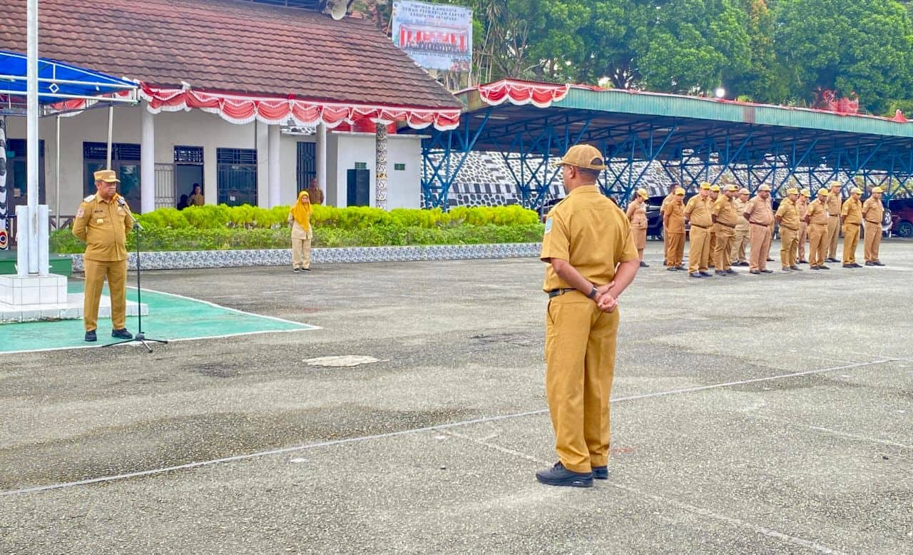 Ilustrasi berita BERITA UTAMA: Gelar Apel Perdana, Pj Bupati Siriwa Minta OPD Dapat Selesaikan Persoalan 2024