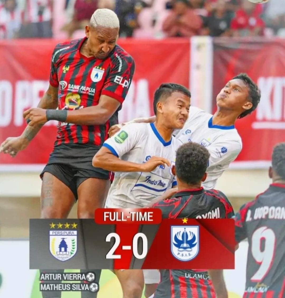 Ilustrasi berita JAYAPURA: Raih Kemenangan Perdana di Stadion Lukas Enembe, Persipura Jayapura Puncaki Klasemen Wilayah Timur