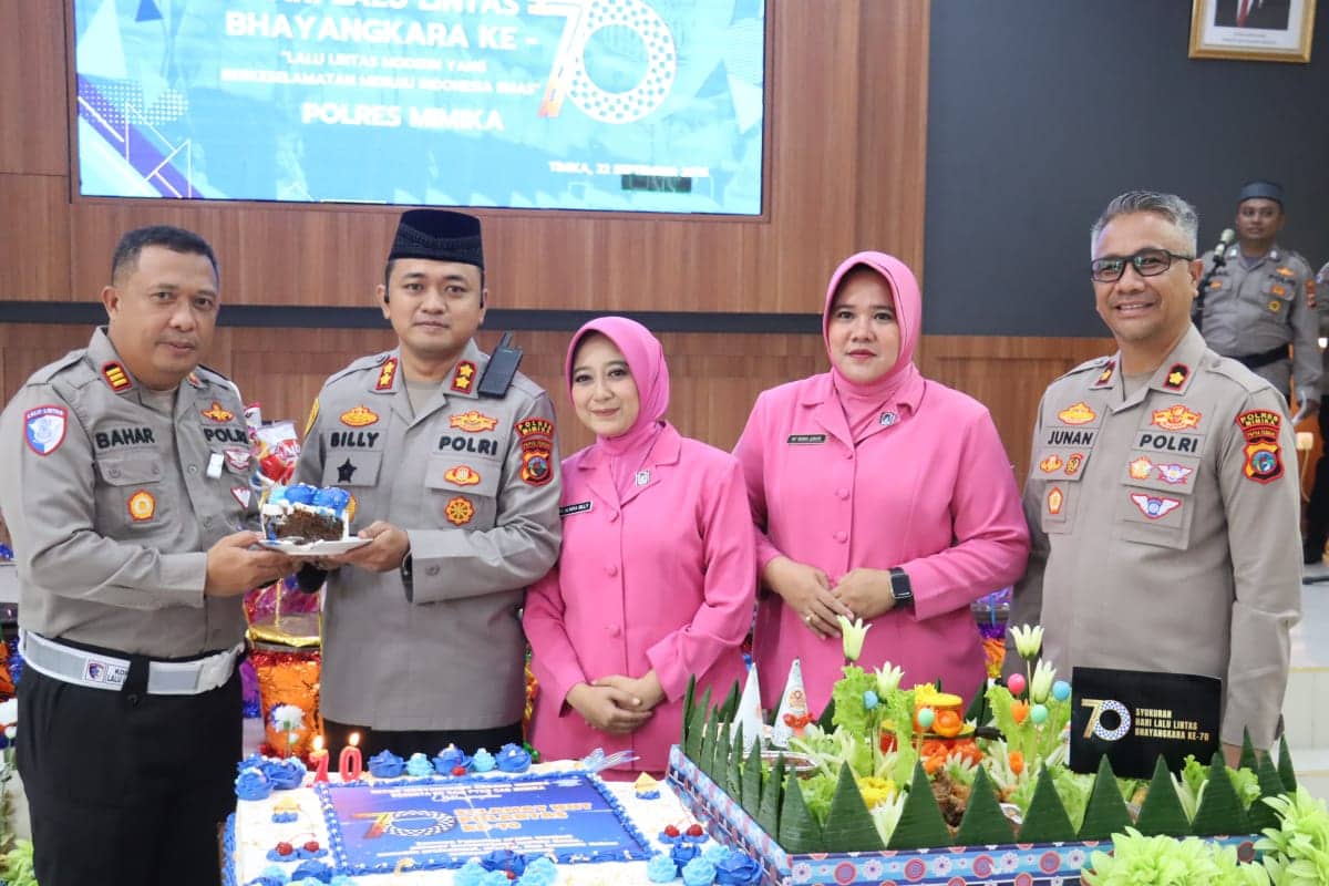 Ilustrasi berita Mimika: Peringati HUT Lantas ke-70, Ini Pesan Kapolres Mimika