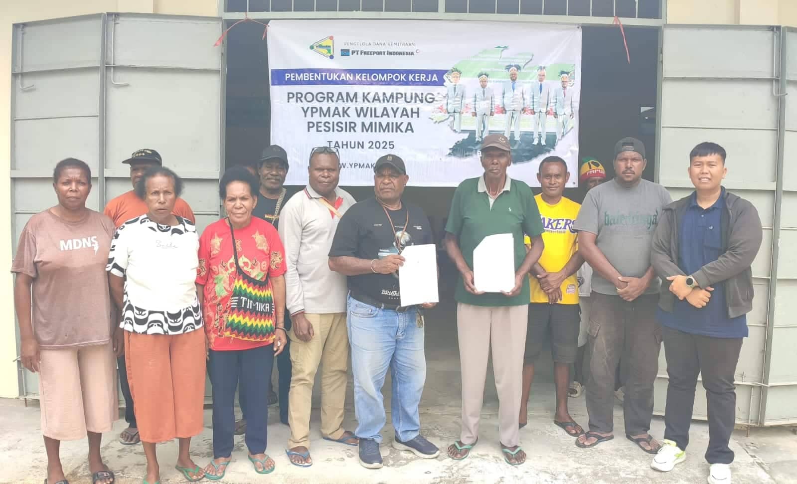 Ilustrasi berita YPMAK: Resmi Dibentuk, Pokja Wania Mapurujaya Siapkan Program Kebun Pisang