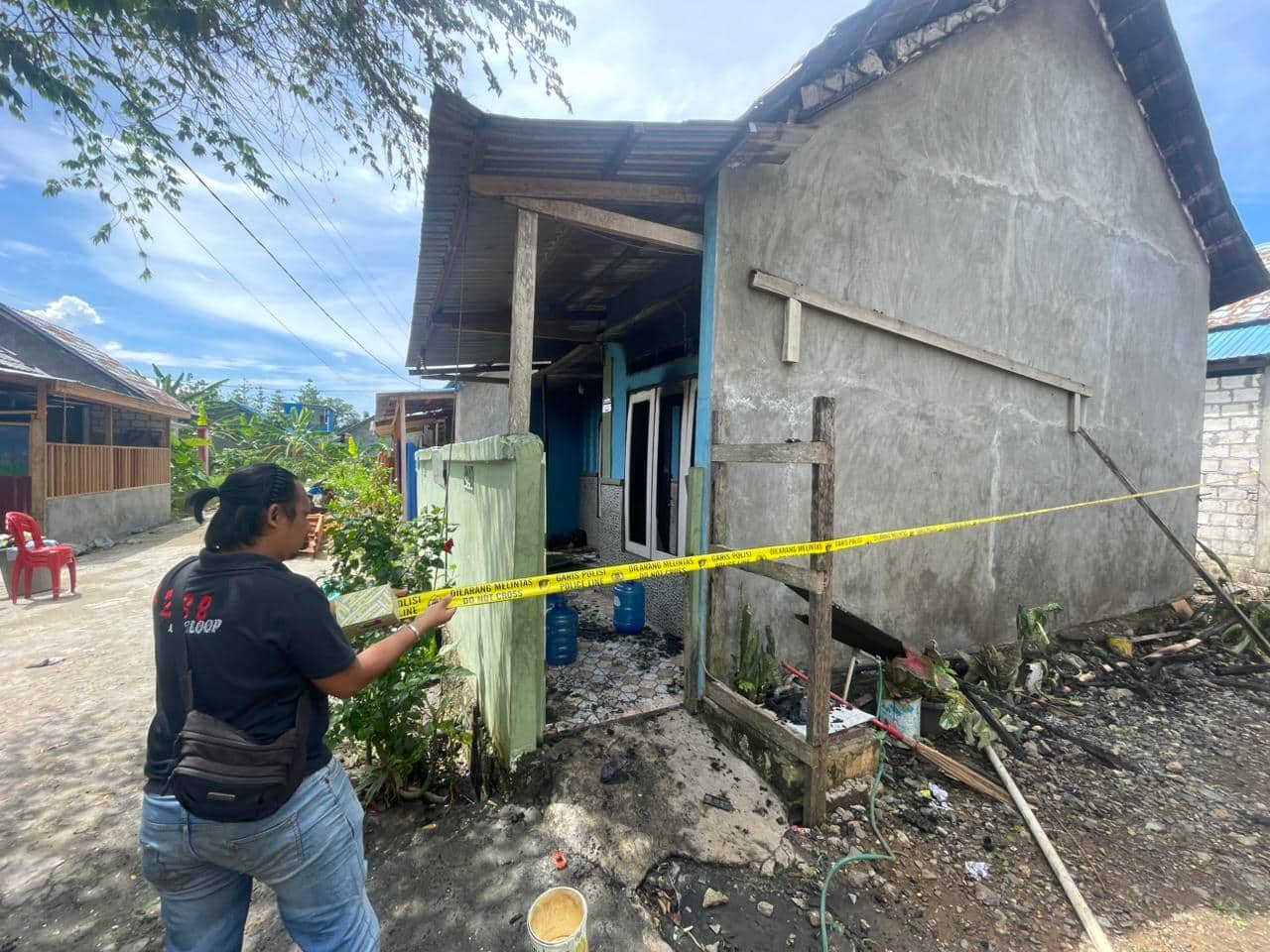 Ilustrasi berita JAYAPURA: Rumah di BTN Efata Doyo Lama Sentani Terbakar, Polisi Segera Lakukan Olah TKP