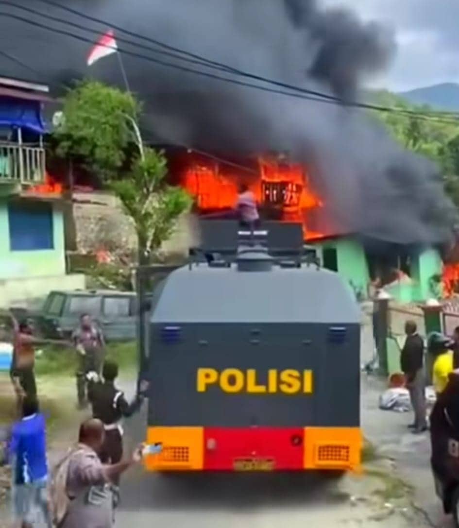 Ilustrasi berita JAYAPURA: Barak Dapur Kodam XVII Cenderawasih di Jayapura Terbakar
