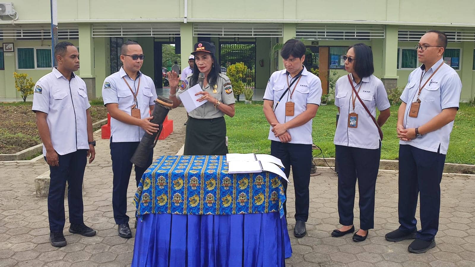 Ilustrasi berita Mimika: BPBD Mimika Resmikan Modul Satuan Pendidikan Aman Bencana di SATP