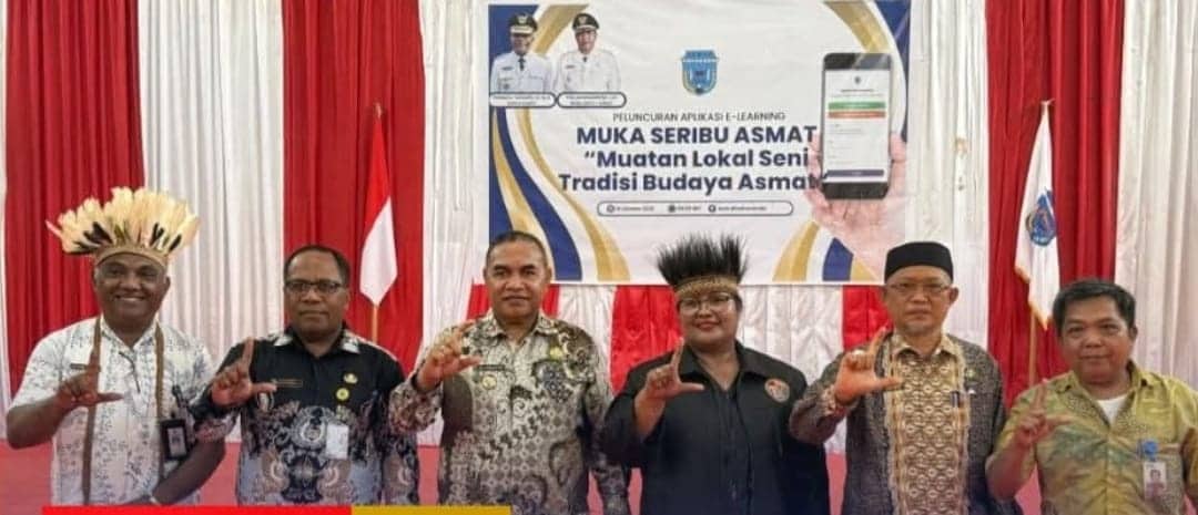 Ilustrasi berita Papua: Aplikasi E-Learning “MUKA SERIBU” untuk Dorong Pendidikan Berbasis Budaya di Asmat