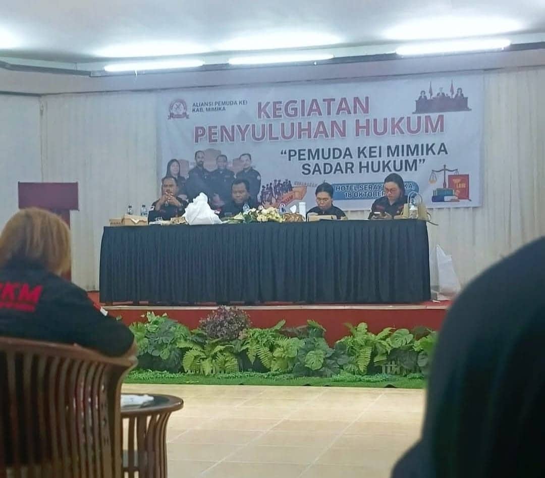 Ilustrasi berita Mimika: Gelar Penyuluhan Hukum, Pemuda Kei Mimika Dorong Generasi Muda Jadi Pelopor Kedamaian